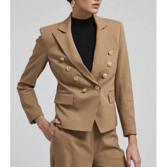 GENERATION LOVE Jackets & Blazers - NEW GENERATION LOVE amelia suiting blazer in camel